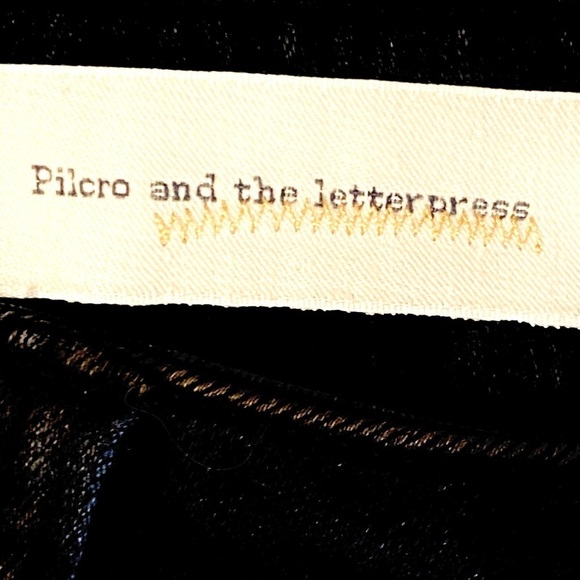 Anthropologie Pilcro Script High-Rise Embellished Skinny Jeans size 27 - Picture 12 of 12